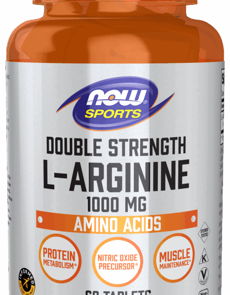 NOW Foods ARGININE 1000mg 60 TABS