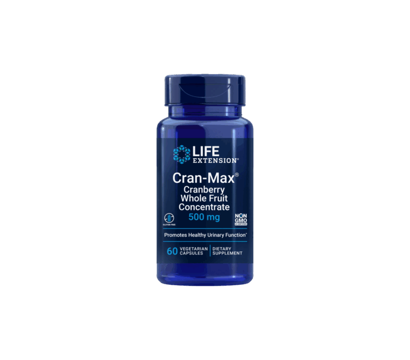 Life Extension Cran-Max® 500 mg, 60 vegetarian capsules