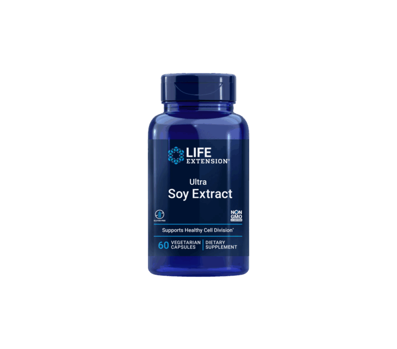 Life Extension Ultra Soy Extract 60 vegetarian capsules