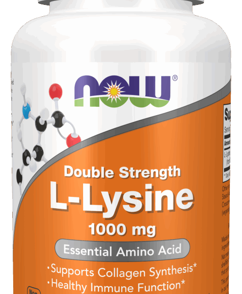 NOW Foods L-LYSINE 1000mg 100 TABS
