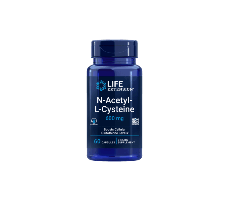 Life Extension N-Acetyl-L-Cysteine (NAC) 600 mg, 60 capsules