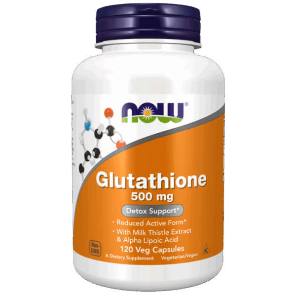 NOW Foods GLUTATHIONE 500mg 120 VCAPS