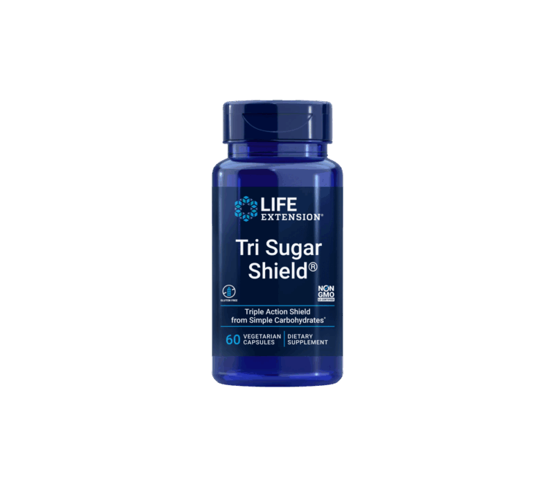 Life Extension Tri Sugar Shield® 60 vegetarian capsules