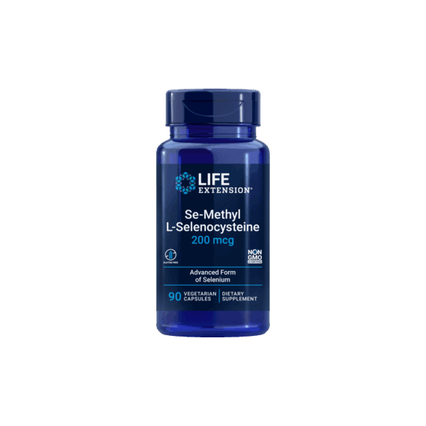 Life Extension Se-Methyl L-Selenocysteine 200 mcg, 90 vegetarian capsules
