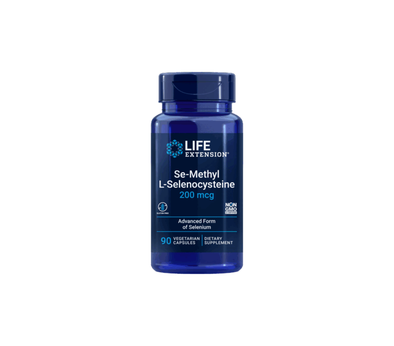 Life Extension Se-Methyl L-Selenocysteine 200 mcg, 90 vegetarian capsules