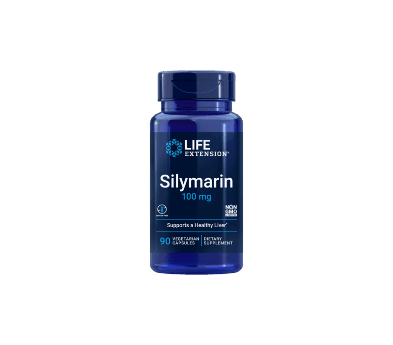 Life Extension Silymarin 100 mg, 90 vegetarian capsules