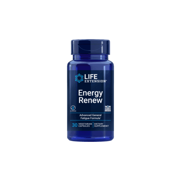 Life Extension Energy Renew 200 mg, 30 vegetarian capsules