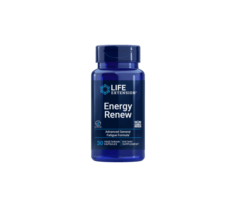 Life Extension Energy Renew 200 mg, 30 vegetarian capsules