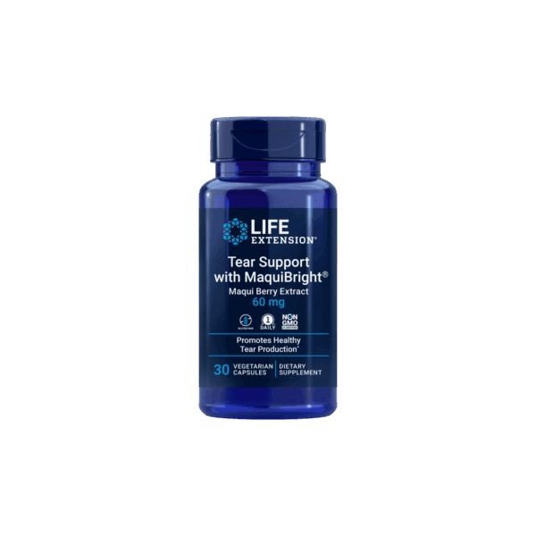 Life Extension Tear Support with MaquiBright® 60 mg, 30 vegetarian capsules