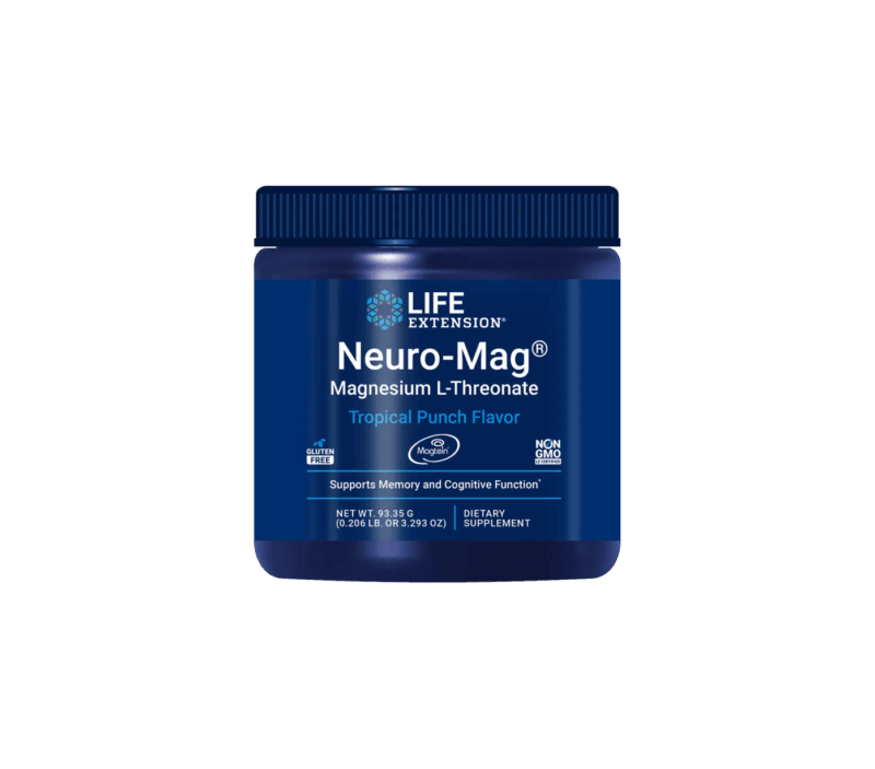 Life Extension Neuro-Mag® Magnesium L-Threonate (Tropical Punch) 93.35 grams