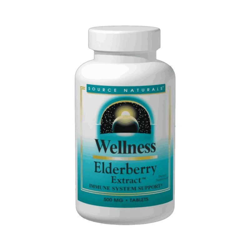 Source Naturals Wellness Elderberry Extract™ 500 mg