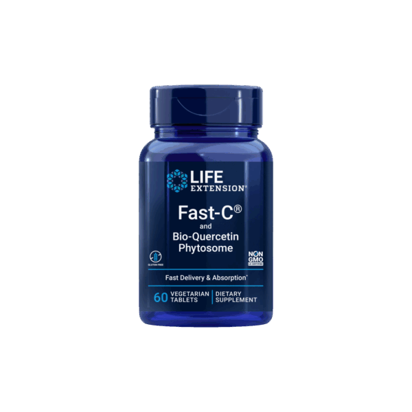 Life Extension Fast-C® and Bio-Quercetin Phytosome 60 vegetarian tablets