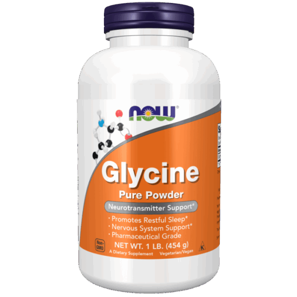 NOW Foods GLYCINE PURE POWDER 1 LB.
