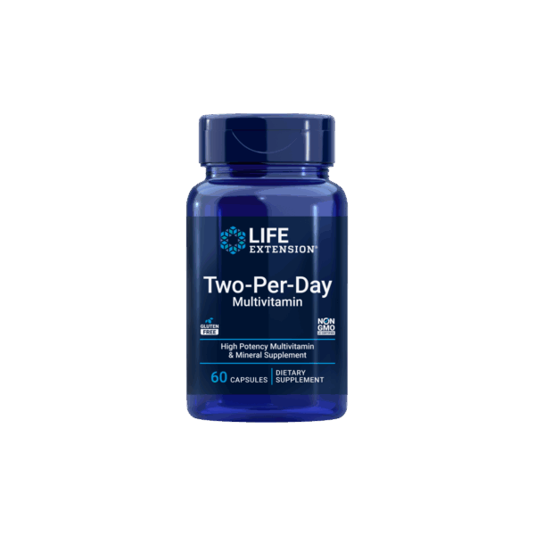 Life Extension Two-Per-Day Multivitamin 60 capsules