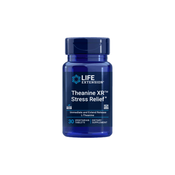 Life Extension Theanine XR™ Stress Relief 30 vegetarian tablets