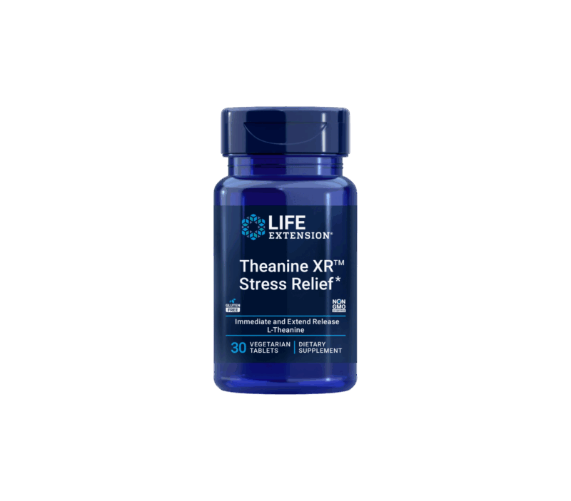 Life Extension Theanine XR™ Stress Relief 30 vegetarian tablets