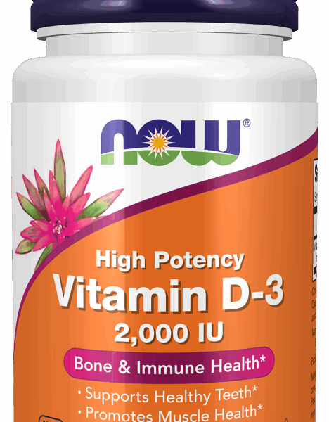 NOW Foods Vit D-3 2000iu 30 SGELS