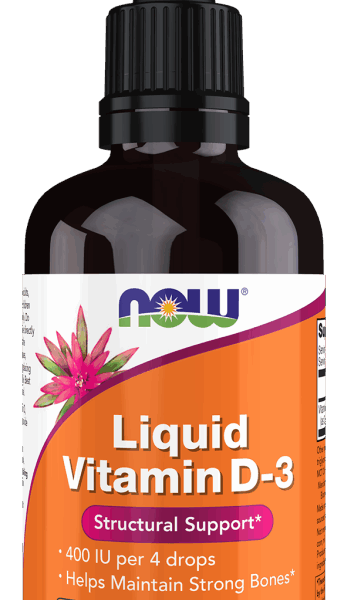 NOW Foods LIQUID VITAMIN D-3 2 FL OZ