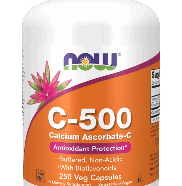 NOW Foods C-500 ASCORBATE 250 VCAPS
