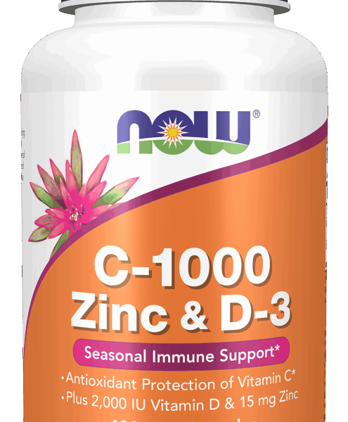 NOW Foods C-1000 ZINC & D-3 100 VCAPS