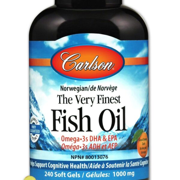 Carlson Laboratories VFFO Orange 240 Soft Gels