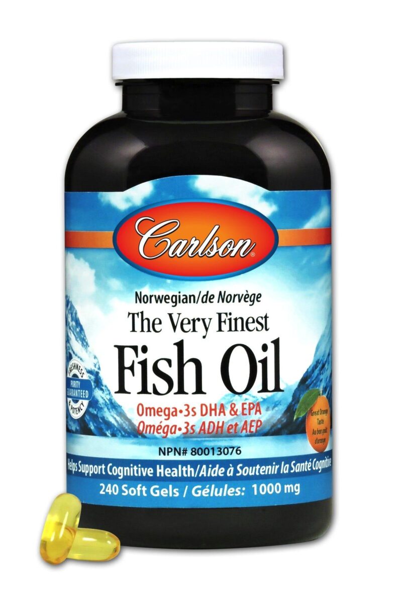 Carlson Laboratories VFFO Orange 240 Soft Gels