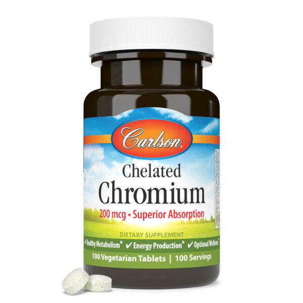Carlson Laboratories Chelated Cal-Mag 180 Tablets