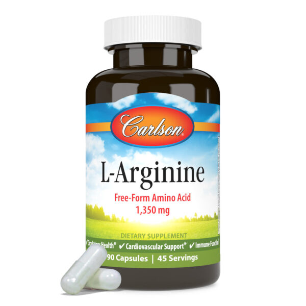 Carlson Laboratories L-Arginine 90 Capsules