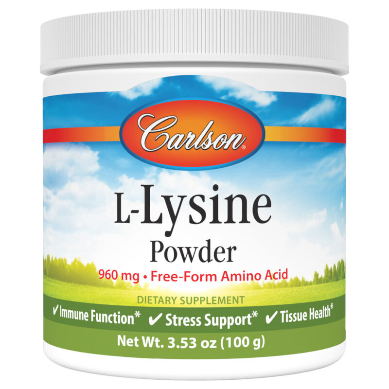 Carlson Laboratories L-Lysine Powder 100gms