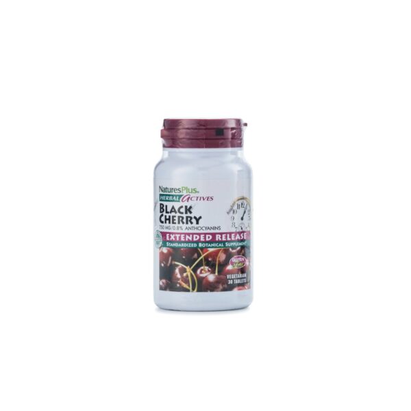 Natures Plus BLACK CHERRY E/R 750 MG TAB 30