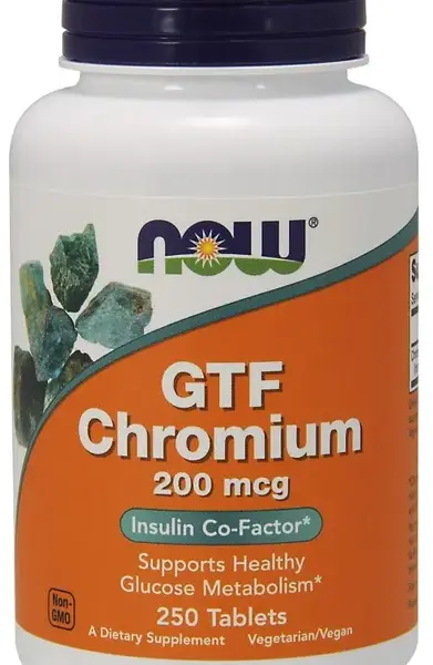 NOW Foods CHROM PIC 200MCG 100 VCAPS