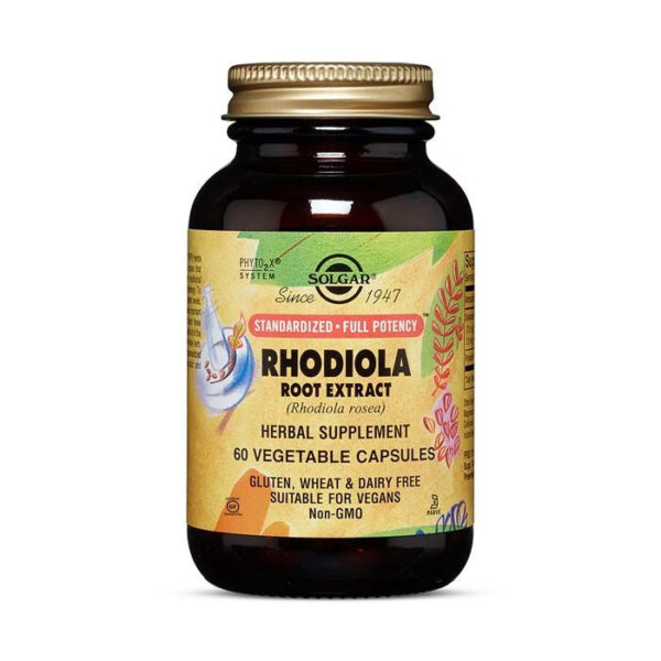 Solgar SFP Rhodiola Root Extract Vegetable Capsules