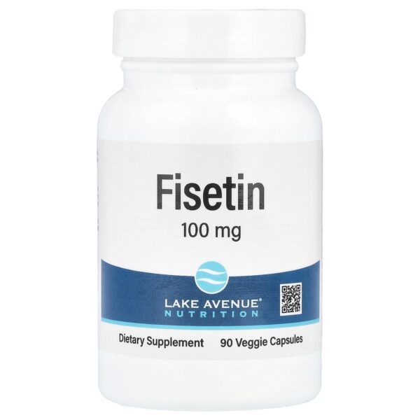California Gold Nutrition Fisetin, 100 mg, 90 Veggie Capsules