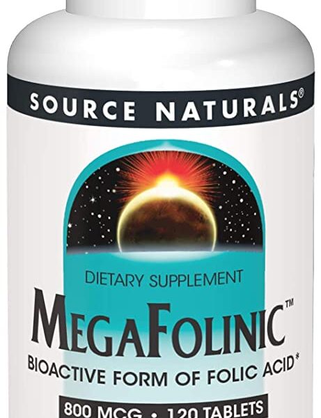 Source Naturals MegaFolinic™ 800 mcg