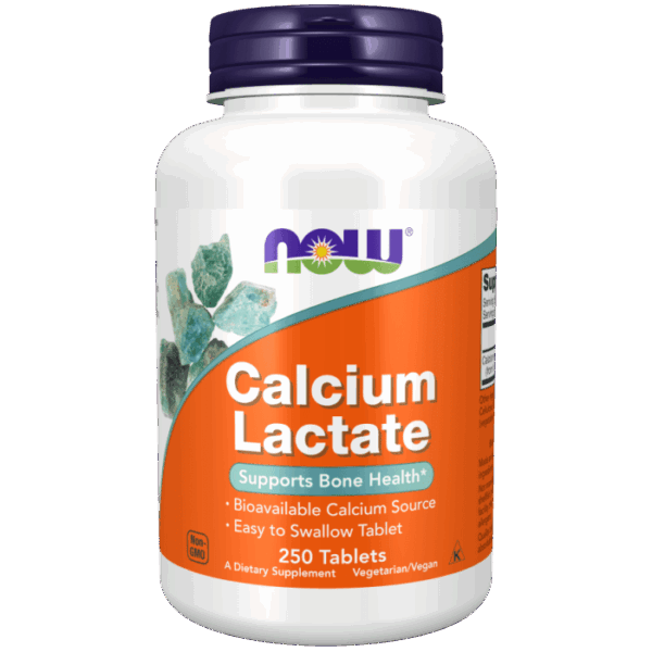 NOW Foods CALCIUM LACTATE 250 TABS