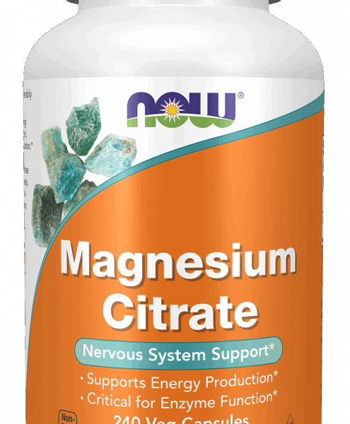 NOW Foods MAGNESIUM CITRATE CAPS 240 VCAPS