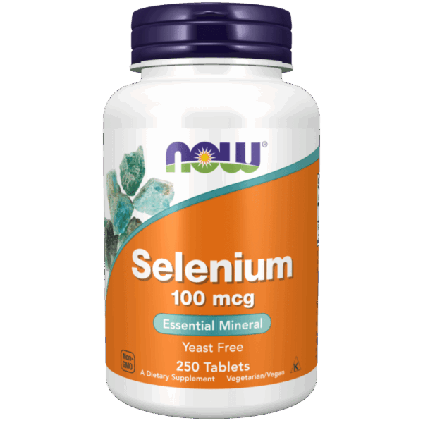 NOW Foods SELENIUM 100mcg 250 TABS