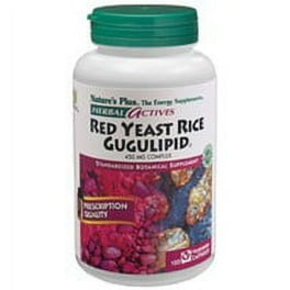 Natures Plus RED YEAST RICE + GUGULIPID VCAP 120