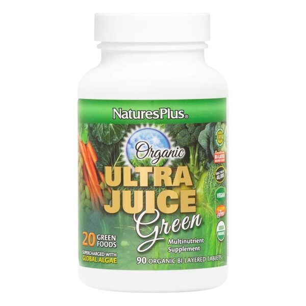 Natures Plus ORGANIC ULTRA JUICE BI-LAYER TAB 90