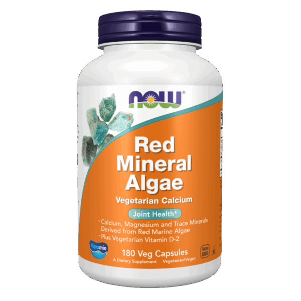 NOW Foods RED MINERAL ALGAE (Aquamin) 180 VCAPS