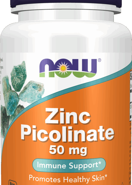 NOW Foods ZINC PICOLINATE 50mg 60 VCAPS