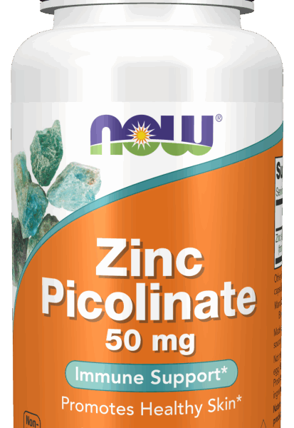 NOW Foods ZINC PICOLINATE 50mg 120 VCAPS