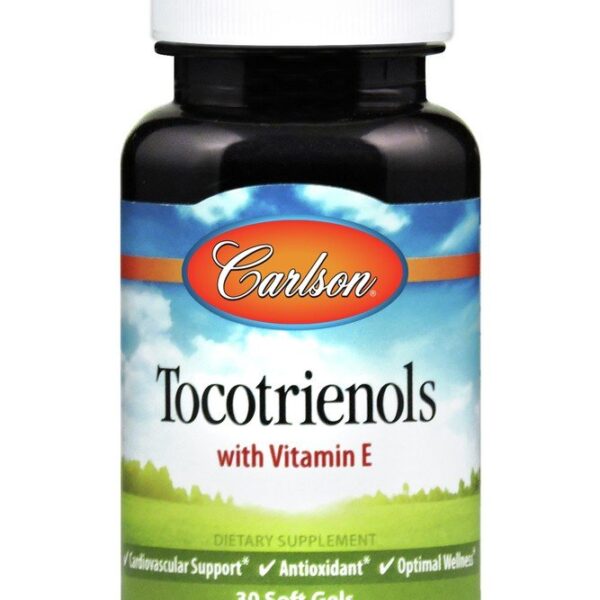 Carlson Laboratories Tocotrienols 30 Soft Gels