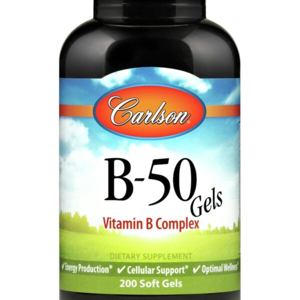 Carlson Laboratories B-100 Gels 200 Soft Gels