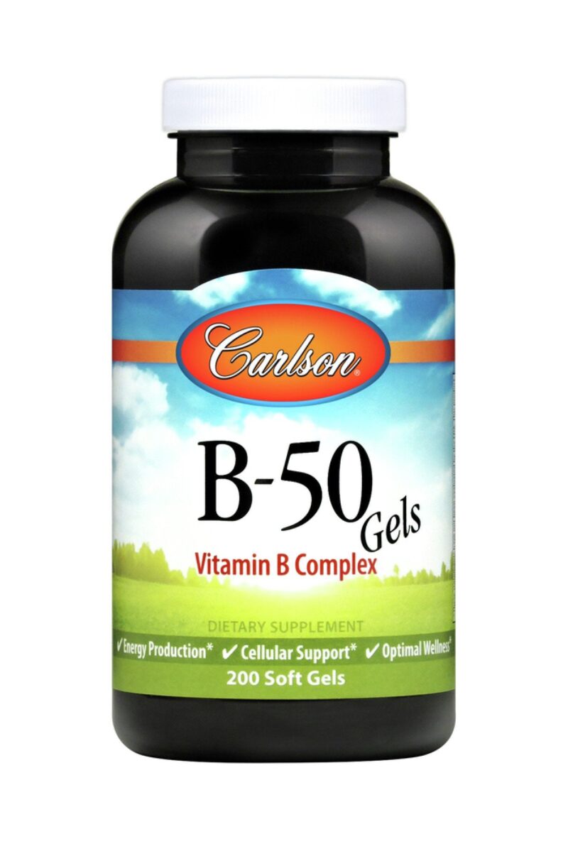 Carlson Laboratories B-50 Gels 200 Soft Gels