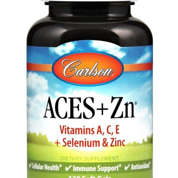 Carlson Laboratories ACES + Zn 120 Soft Gels