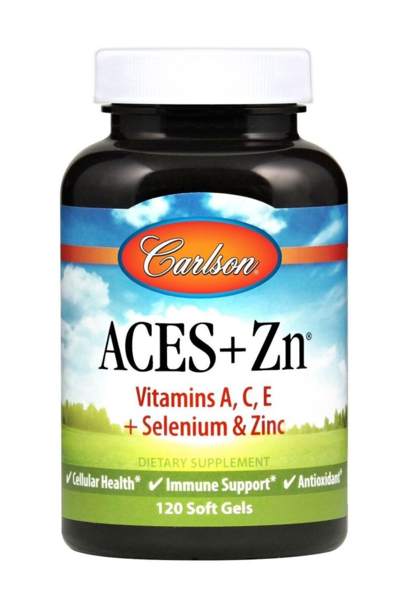 Carlson Laboratories ACES + Zn 120 Soft Gels