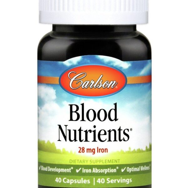 Carlson Laboratories Blood Nutrients 180 Capsules
