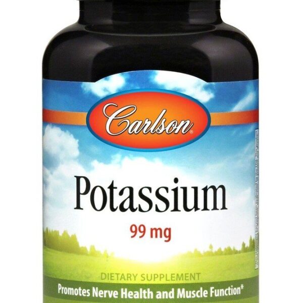 Carlson Laboratories Potassium 250 Tablets