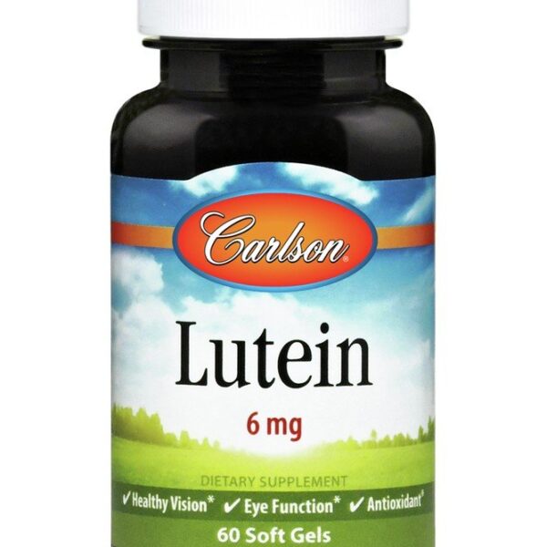 Carlson Laboratories Lutein 6mg 180 Soft Gels